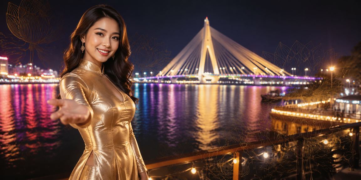 Cô gái áo dài tại Cần Thơ kiểm tra thông tin jackpot và tiền thưởng trên màn hình điện thoại