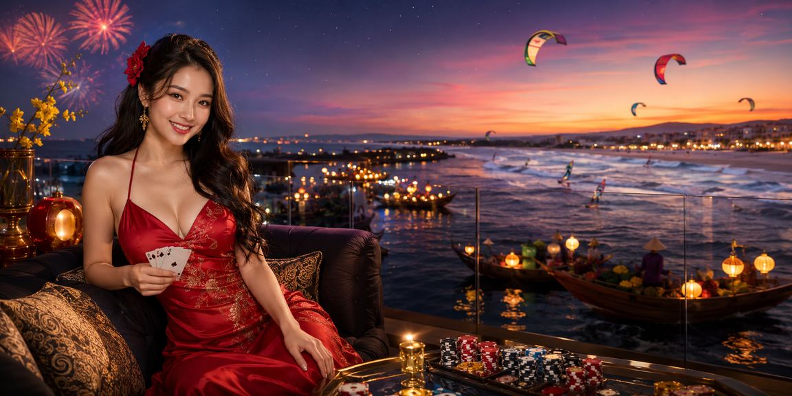 Không khí Tết rộn ràng tại Mũi Né với trò chơi bài truyền thống và online